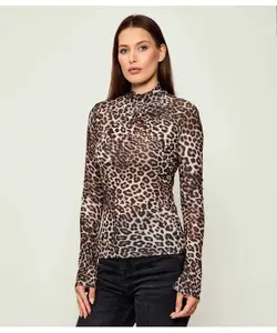 Полуводолазка Dardonnay Slim fit Hugo, коричневый