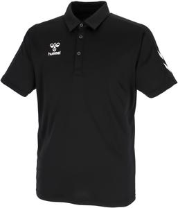 Рубашка-поло Hummel с коротким рукавом, черный