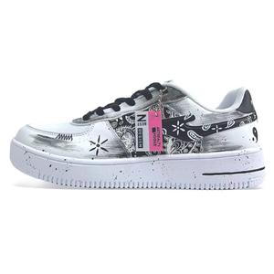 Erke Износостойкие дышащие низкие кроссовки для скейтбординга унисекс белого цвета