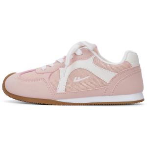 WARRIOR Женские повседневные туфли с низким верхом, устойчивые к истиранию, розово-бежевого цвета