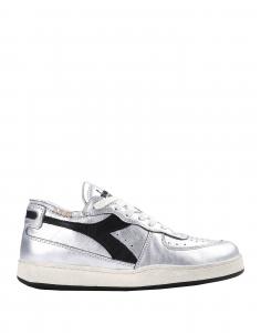 Кроссовки Mi Basket Row Cut Silver Used W Diadora, серебряный