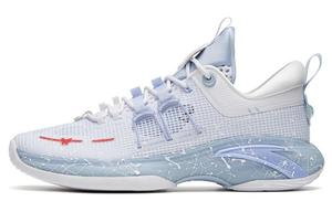 Баскетбольные кроссовки ZUP1 мужские с низким верхом, синие/белые Anta