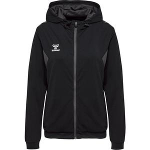 Толстовка с капюшоном hmlauthentic pl zip hoodie woman Hummel, черный