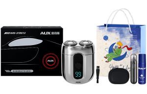 Вращающаяся бритва ARS 37DS13 для влажного и сухого бритья, полностью водонепроницаемая, портативная AUX