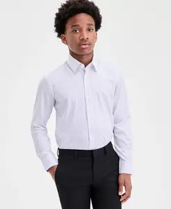 Рубашка с геометрическим принтом для больших мальчиков Michael Kors