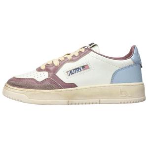AUTRY Низкие женские белые скейтерские кроссовки
