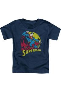 Футболка для малышей DC Comics Big Blue с коротким рукавом Gildan