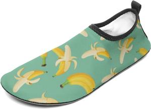 Водные тапочки, обувь для йоги на голую ногу, носки для воды с быстрым высыханием, пляжные и для плавания, серфинга, для женщин и мужчин Woezkex, Pattern879