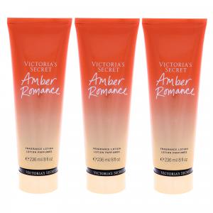Лосьон для тела Amber Romance от Victoria's Secret для женщин - 237 мл - упаковка из 3 штук Victorias Secret, прозрачный