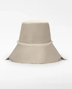 Женская шляпа с асимметричными полями Adolfo Dominguez, песочный