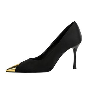 QITUMAUL Женские туфли на высоком каблуке бордового цвета