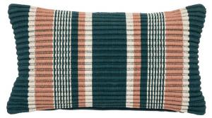 Подушка Atmosphera Créateur d'intérieur COLLECTIONNEUR, синий - натуральное волокно - 8 x 30 x 50 см