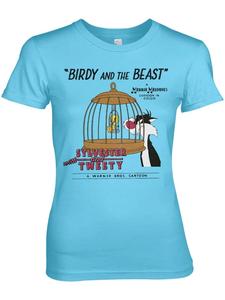 Футболка Birdy And The Beast Girly Tee Looney Tunes , синий