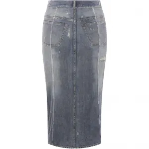 Acne Studios Джинсовая длинная юбка Women's Blue