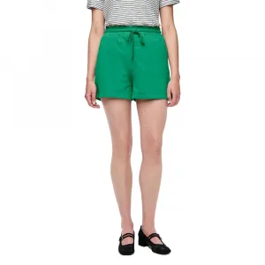 Шорты Pieces Chilli Summer high waist, зеленый