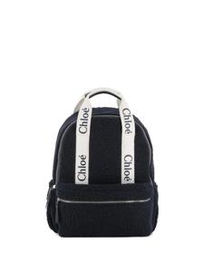 Chloé Kids рюкзак с логотипом, синий