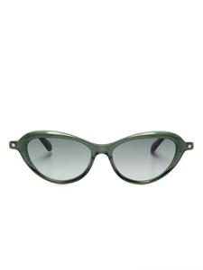Carven солнцезащитные очки в оправе 'кошачий глаз', зеленый