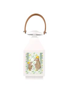 Mr. & Mrs. Panda Фонарик-медведь в шляпе, ничего не говоря, в прозрачном корпусе