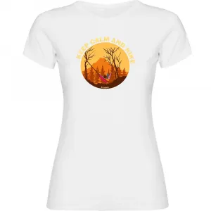 Футболка с коротким рукавом Kruskis Calm And Hike, белый