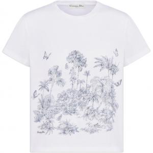 DIOR Футболка Iviera Regular, женская, белая