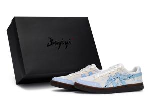 Onitsuka Tiger Advanti Кроссовки для скейтбординга Унисекс Низкие Синий - Белый Синий, цвет White Blue