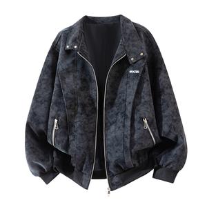 Куртка Unisex Lapel Thickened X1617, черный jacket with print