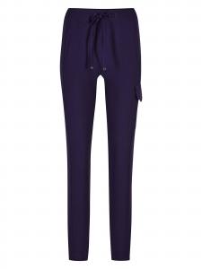 MADELEINE Брюки-чинос суженные в цвете баклажан