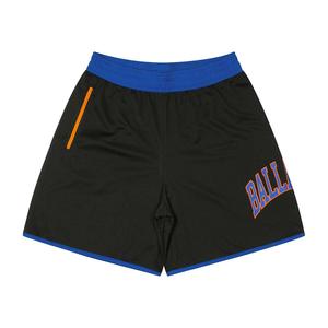 Шорты College Logo Single Pocket Shorts Ballaholic, цвет Schwarz / Royalblau