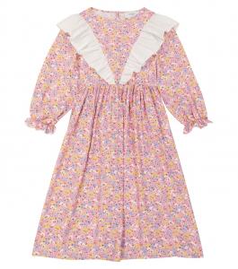 Платье Donna с цветочным принтом и оборками Paade Mode, Donna Pink