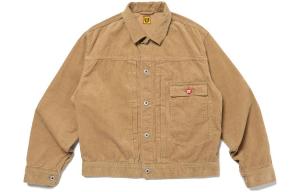 Коллекция осень/зима FW23 Куртка унисекс светло-коричневый Human Made