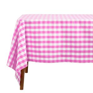 Скатерть Homescapes розовый, 137/228 см