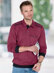 Толстовка бордового цвета Sieh an!