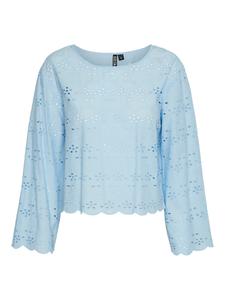 Блузка PIECES Blouse ARMORINE, светло-синий