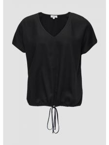 Блузка 9999_черная s.Oliver