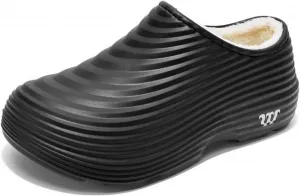 Армадилло Сабо Садовая Обувь для Женщин и Мужчин, Нескользящие Рабочие Туфли, Женская Обувь для Общепита, Обувь Шеф-Повара для Мужчин, Водонепроницаемые, Маслостойкие, С Поддержкой Свода Стопы, Широкая Размерная Сетка, Легкие, Унисекс Baimiu, черный