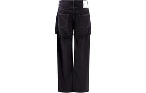 Джинсы женские черные Mm6 Maison Margiela