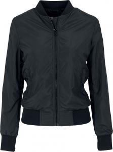 Переходная куртка Urban Classics Ladies Light Bomber Jacket, черный