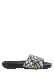 Сандалии 'Dive Check' BURBERRY, мультиколор