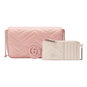 Сумка (WMNS) Gucci GG Marmont Mini Bag 'Light Pink'