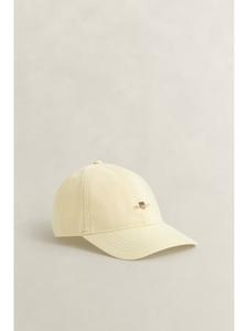 Gant Защитная кепка из хлопчатобумажной саржи ванильно-желтого цвета