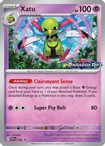 Карточная игра Xatu - 059 59 - SV Scarlet Violet Promo Cards Holofoil