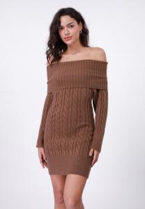 Платье Even&Odd Jumper dress, Brown