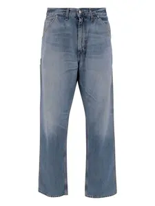 Джинсы с контрастной строчкой Haikure, синий