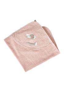 Банное полотенце с капюшоном emmi girl Sterntaler, светло-розовый