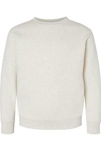 Толстовка LAT Youth Elevated из флиса с круглым вырезом, цвет natural heather