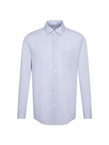 Деловая рубашка стандартного размера с удлиненными рукавами Seidensticker, синий