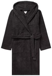 Халат Bottega Veneta с узором, коричневый