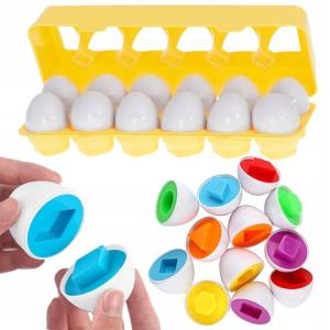 Головоломка Монтессори Формы Сортировщик яиц Inna marka