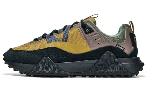 Kappa Slip Resistant низкие кроссовки Casual Running Shoes Unisex Yellow Black Green