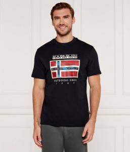 Футболка Napapijri Regular Fit, черный